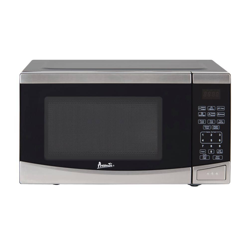 Compact Stainless Steel Digital Microwave Oven for RV, 0.9 cu. ft.