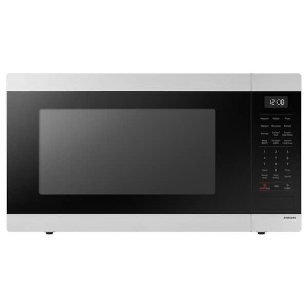 1.9 cu. ft. 900 W Countertop Microwave in Stainless Steel with Sensor Cook