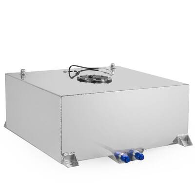 20 Gal. Aluminum Square Liquid Storage Fuel Transfer Tank
