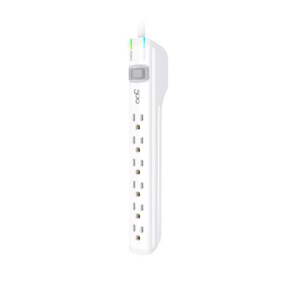 360 Electrical Suite Plus 6 ft. 6-Outlet Surge Protector Strip