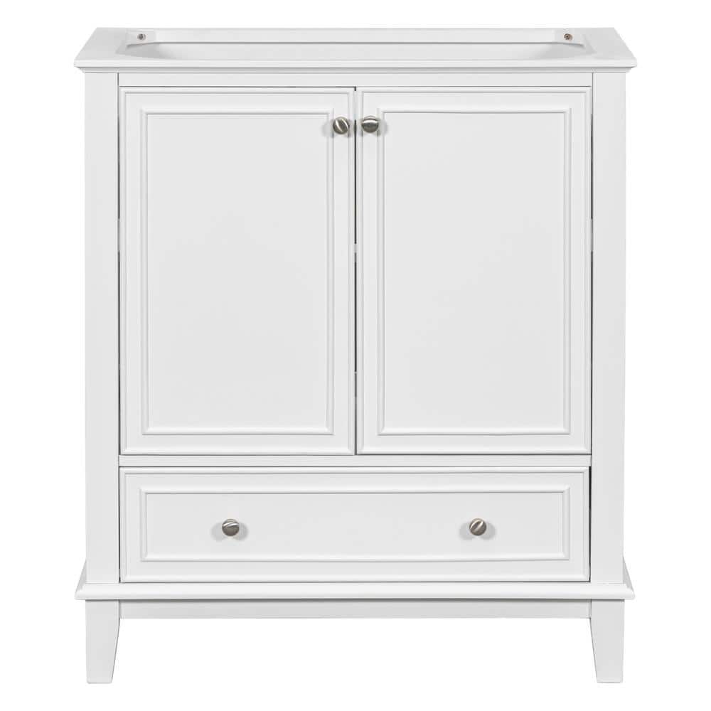 29.50 in. W x 17.80 in. D x 33.80 in. H Bath Vanity Cabinet without Top in 