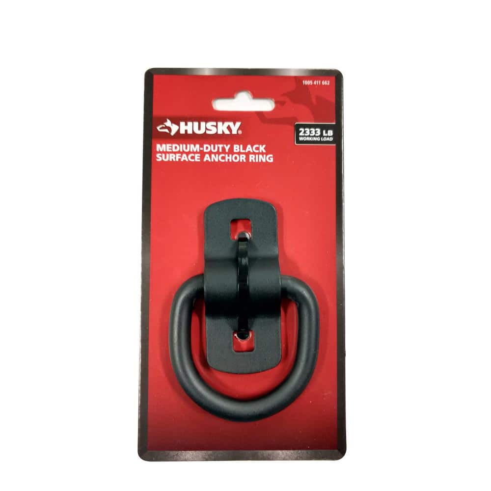 Husky 2333 lbs. Medium-Duty Wire Ring in Black FH1124T - The Home Depot
