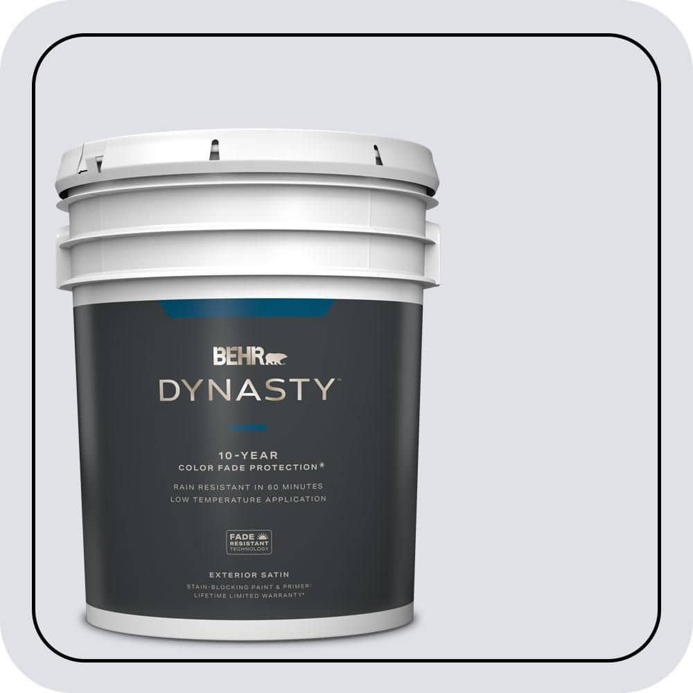 5 gal. #640E-2 Lilac Champagne Satin Enamel Exterior Stain-Blocking Paint & Primer price history on PriceWatchPro