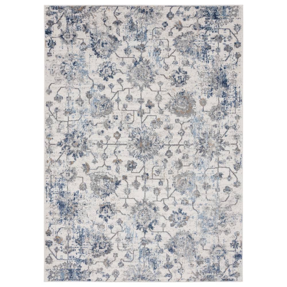United Weavers Austin Heirloom Blue 12 ft. 6 in. x 15 ft. Oversize Area ...