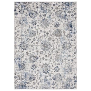 Austin Heirloom Blue 1 ft. 11 in. x 3 ft. Accent Rug