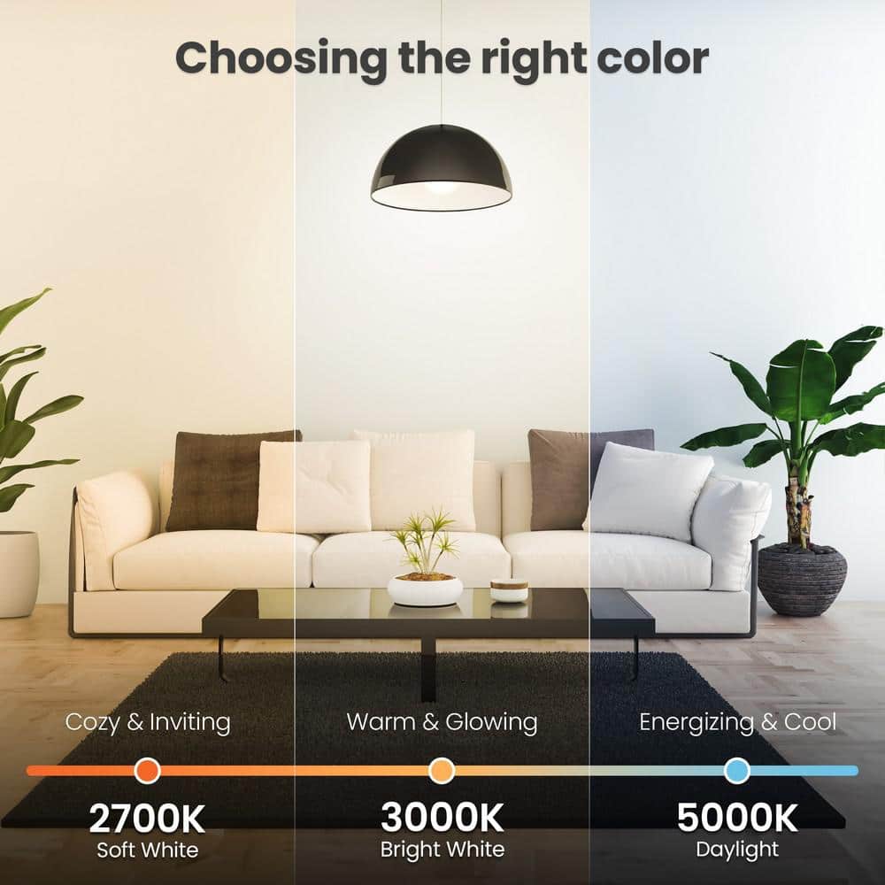 Feit Soft White Frosted 3-Way LED Bulb for Commercial Use