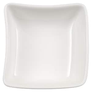 New Wave White Porcelain Dip Bowl