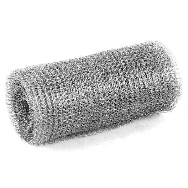 5 in. x 9.8 ft. Stainless Steel Mesh Filter Screen, Choke hole, Metal Wire Mesh