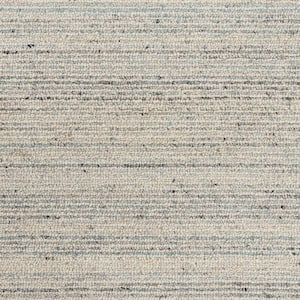 Lively - Sky - Beige 15 ft. 62 oz. Wool Texture Installed Carpet