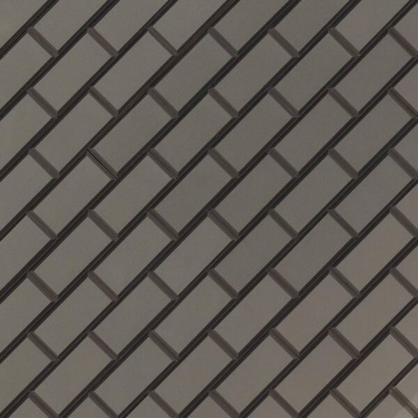 New MSI Crisson Bevel Subway Peel and Stick 12 in. x 12 in. x 4mm Textured Glass Mosaic Tile ( 1.000 sq. ft.) New MSI Crisson Bevel Subway Peel and Stick 12 in. x 12 in. x 4mm Textured Glass Mosaic Tile ( 1.000 sq. ft.)