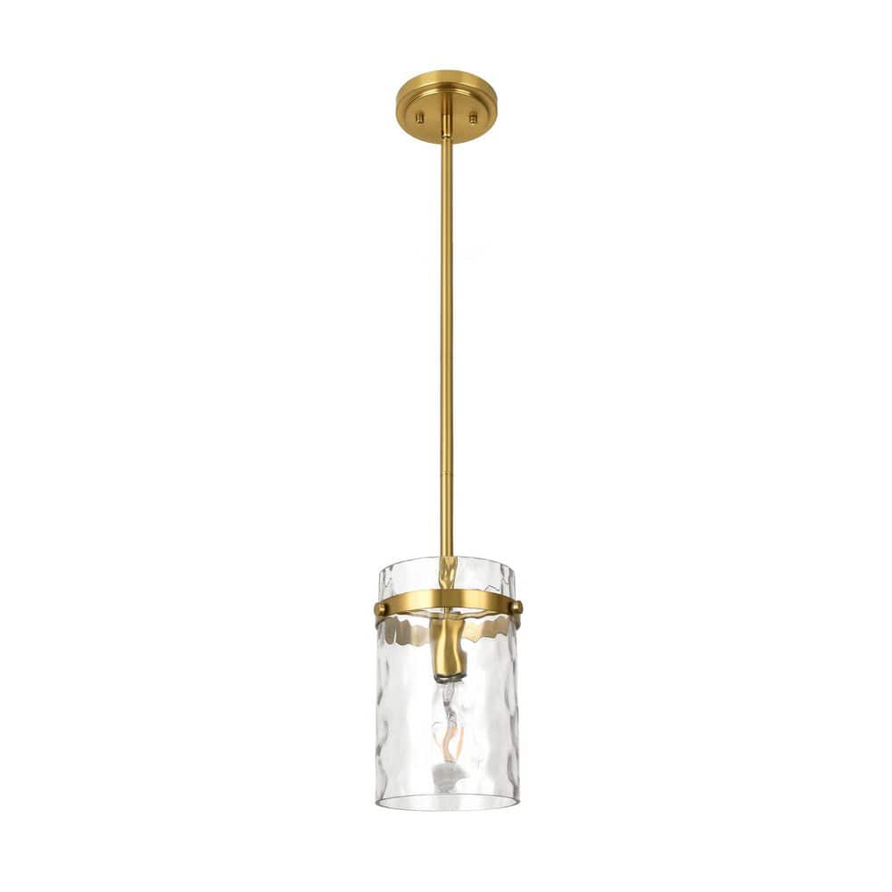 RayHome 1-Light Brass Vintage Hanging Pendant Light with Ribbed Blue Flower Glass Shade for Kitchen Island Living room price history on PriceWatchPro