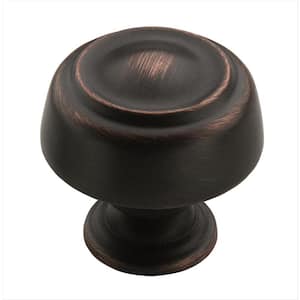 Kane 1-5/8 in. (41mm) Classic Oil-Rubbed Bronze Round Cabinet Knob