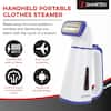 SMARTEK Portable Handheld Garment Steamer in Black and Purple ST53B - The  Home Depot