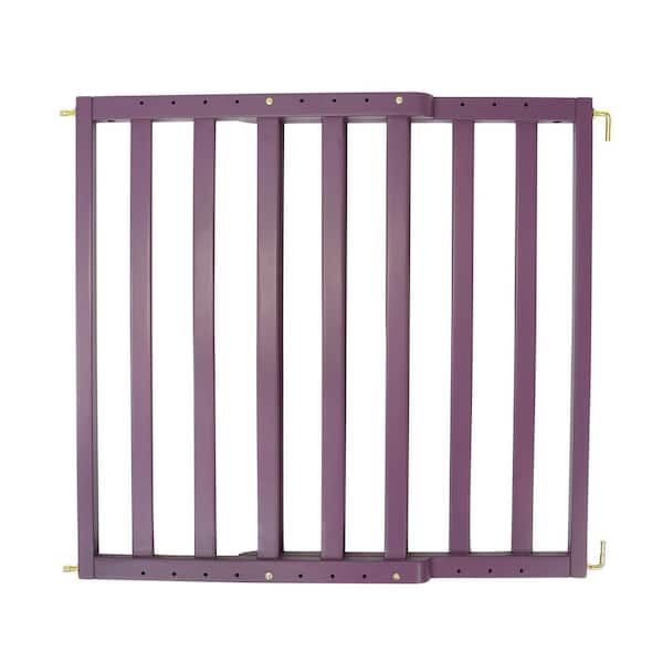 Luxecraft Hardware Mount Wood Gate - Plum