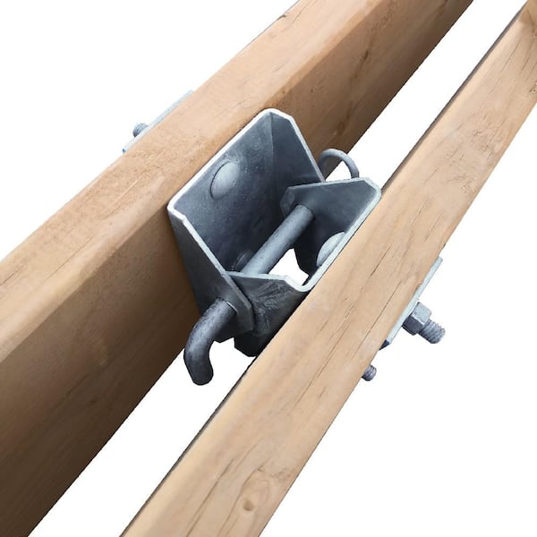 5 in. x 3.5 in. x 1/8 in. Hot Dip Galvanized Stationary Dock Hinge
