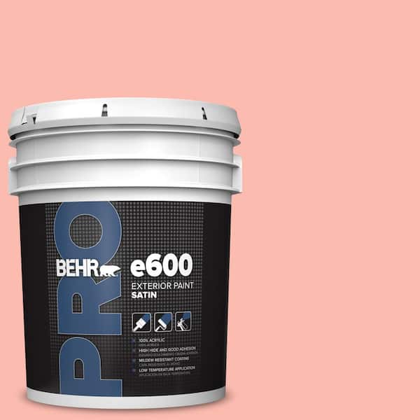BEHR PRO 5 gal. #170A-3 Ruffles Satin Exterior Paint
