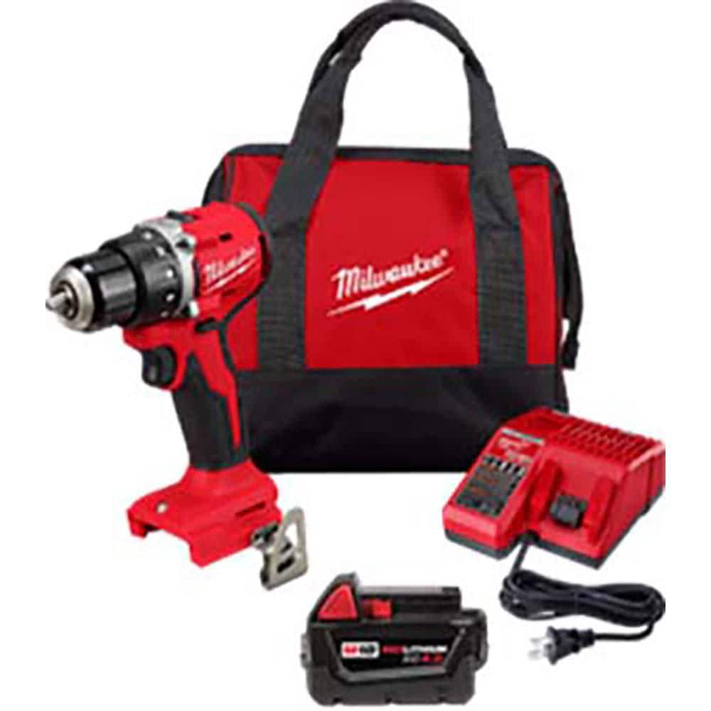 M18 18V Lithium-Ion Brushless Cordless 1/2 in. Compact Hammer Drill/Driver Kit price history on PriceWatchPro