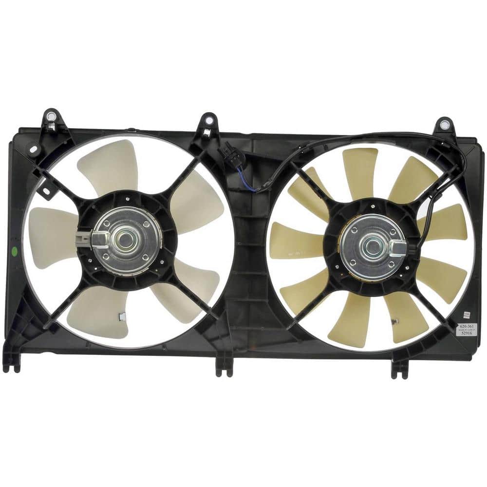 OE Solutions Dual Fan Assembly Without Controller 2008-2012 Mitsubishi