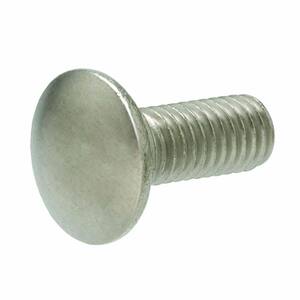 1/2- 13 in. x 8 in. Stainless Steel Carriage Bolt (10 per Pack)