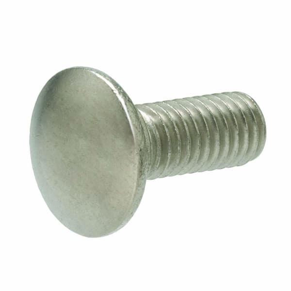 Everbilt 1/2- 13 in. x 8 in. Stainless Steel Carriage Bolt (10 per Pack)