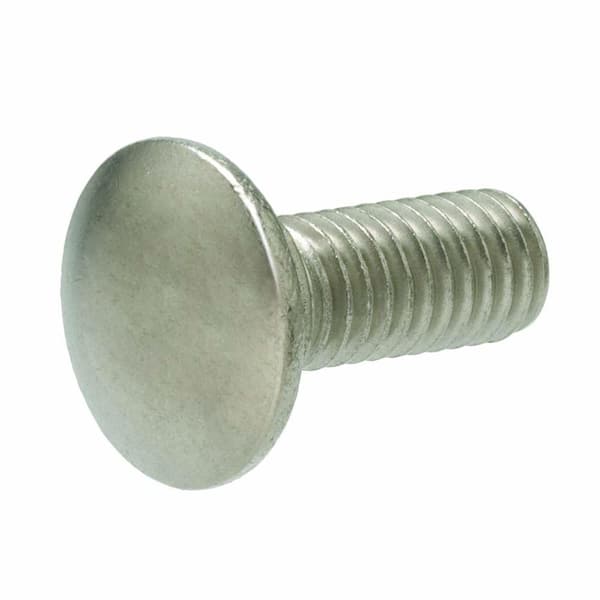 Everbilt 1/2- 13 in. x 10 in. Stainless Steel Carriage Bolt
