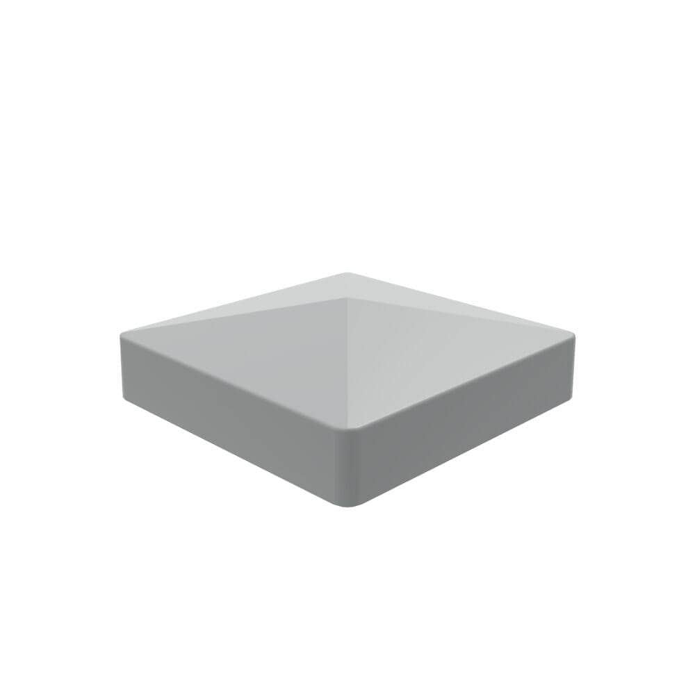 5 in. x 5 in. Gray Vinyl Fence Pyramid Post Top price history on PriceWatchPro