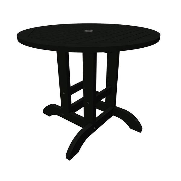 plastic round dining table