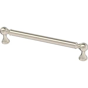 Classic Farmhouse 6-5/16 in. (160 mm) Classic Polished Nickel Cabinet Drawer Bar Pull