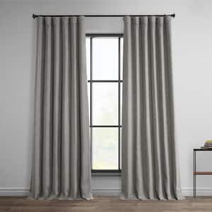 Clay Solid Rod Pocket Room Darkening Curtain - 50 in. W x 108 in. L (1 Panel)
