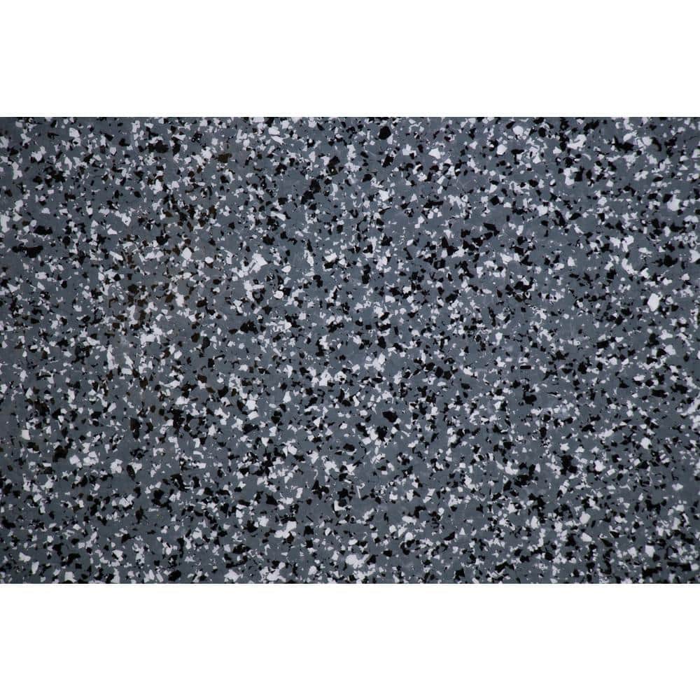 5 lbs. Dark Grey Wrought Iron Vinyl Decorative Color Chips