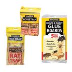 Rat and Mouse Snap Traps and Pest Glue Boards (5-Pack)