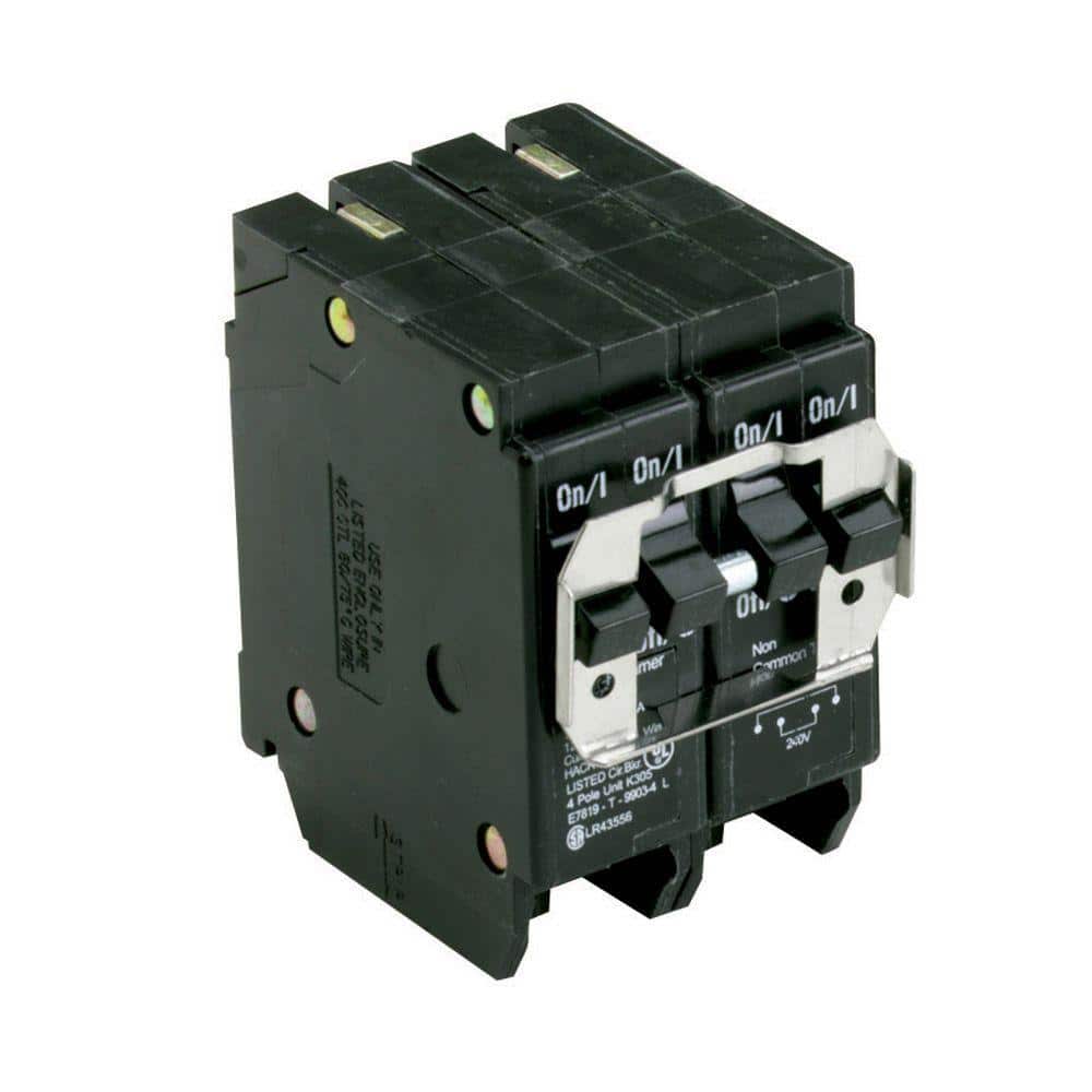 BR 1-20 Amp 2 Pole 1-40 Amp 2 Pole BQC (Common Trip) Quad Circuit Breaker price history on PriceWatchPro