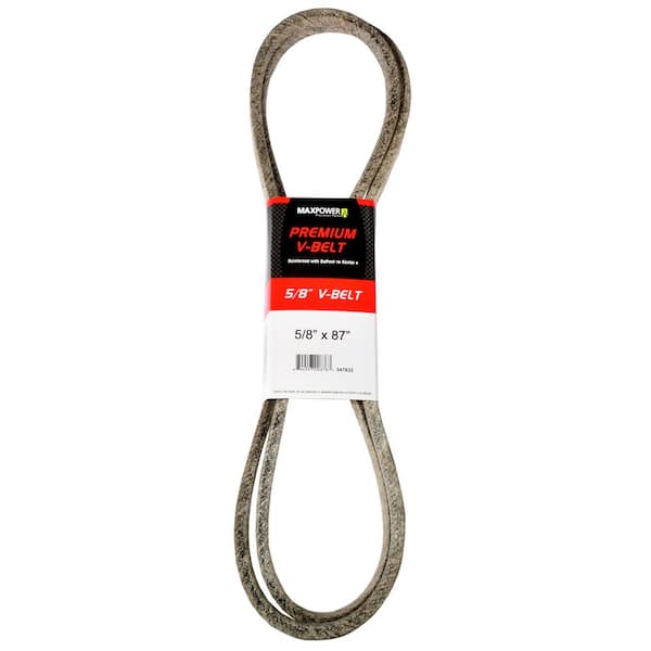 MaxPower 5/8 in. x 87 in. Premium V-Belt 347632 - The Home Depot