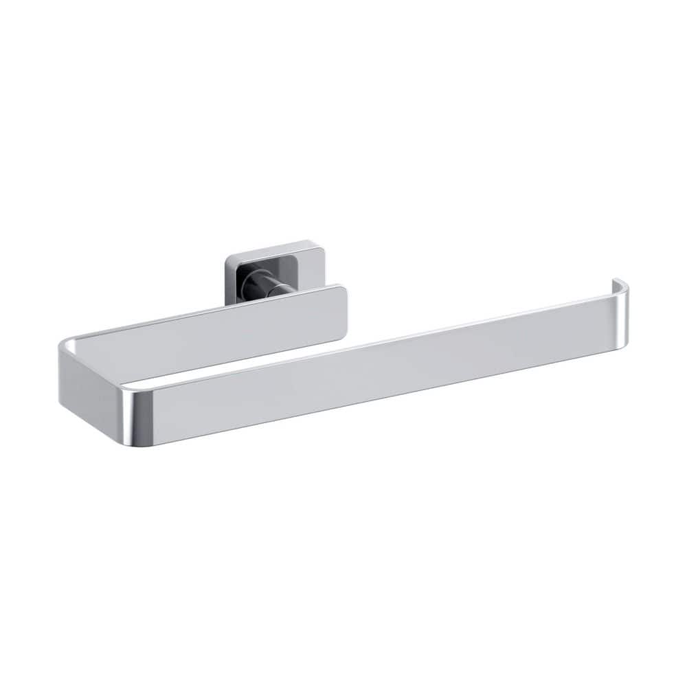 Bathroom Accessories 9.7 in. Wall Mounted Towel Bar in Chrome price history on PriceWatchPro