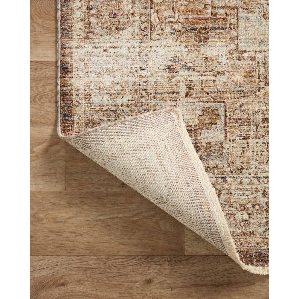 Sorrento Vintage Ivory Wool Blend 5'3" x 7'6" Area Rug