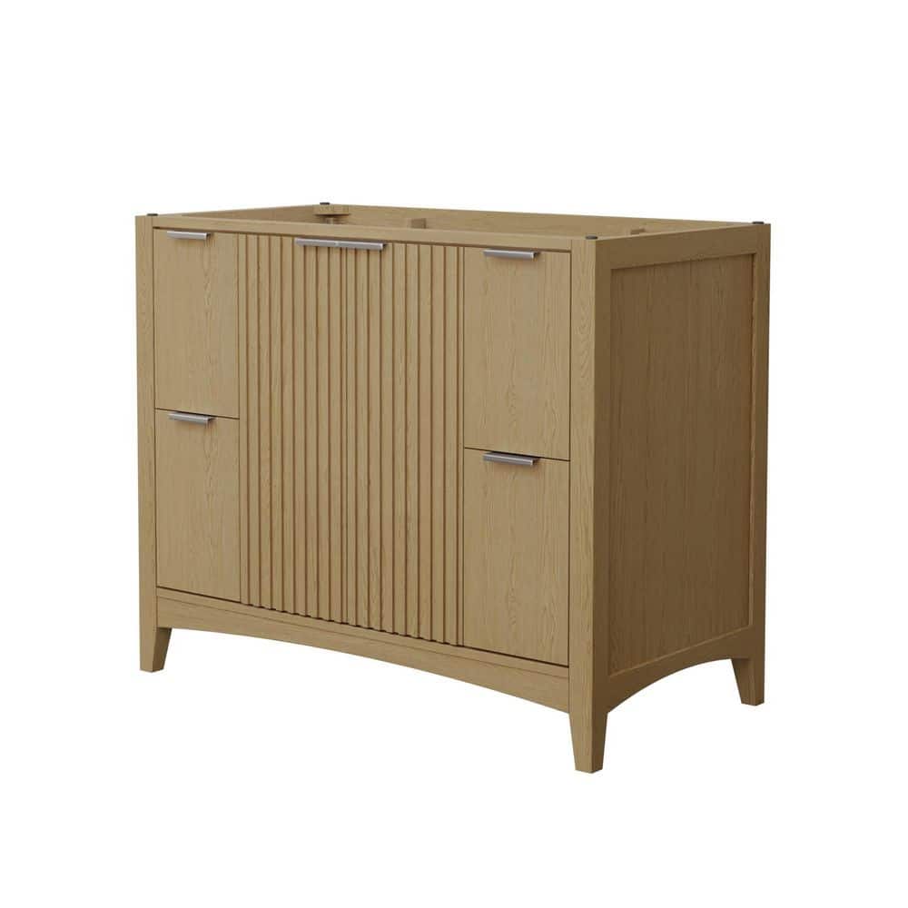 Palmilla 41.25 in. Bath Vanity Cabinet without Top in Natural Oak