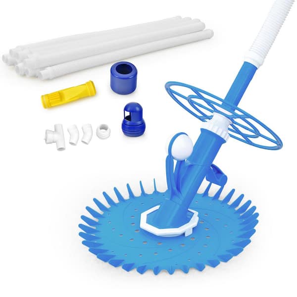 Costway Upgraded Automatic Vacuum Pool Cleaner Swimming Pool Sweeper