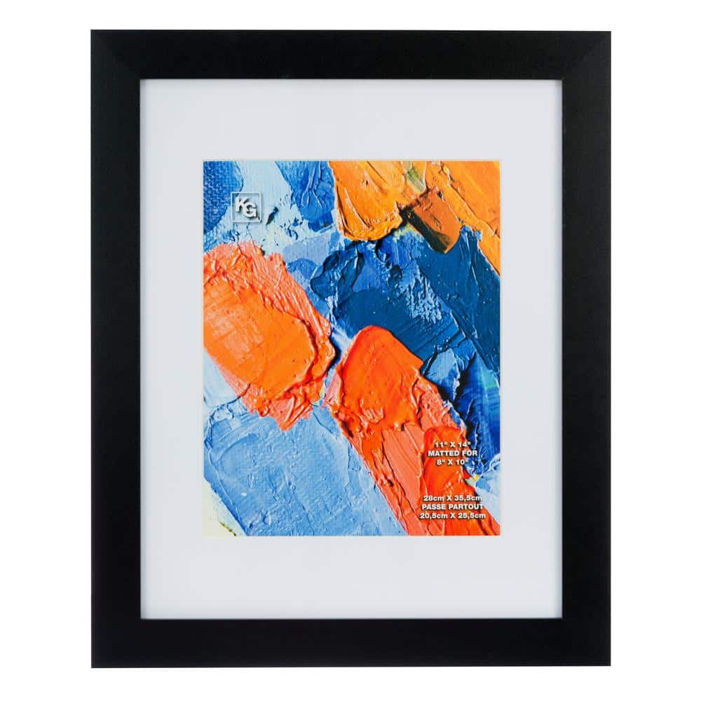 "Langford Frame - Black, 11"" x 14"" Matted For 8"" x 10""" price history on PriceWatchPro