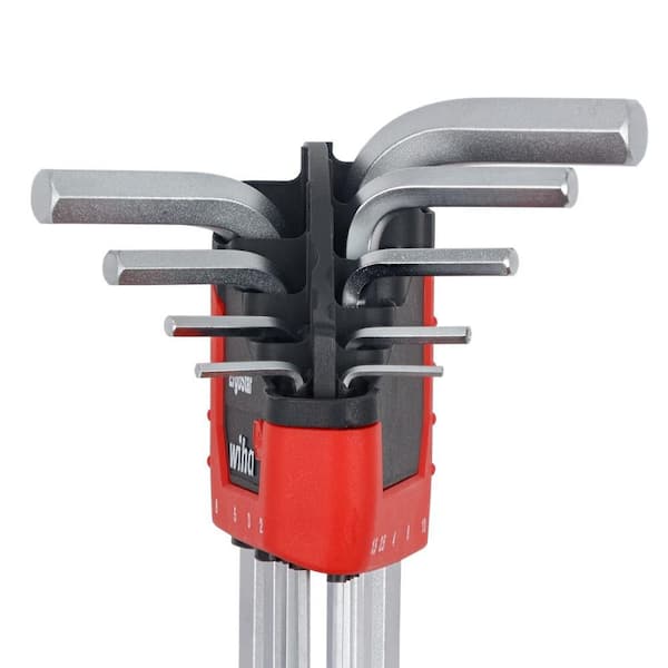 Wiha ErgoStar Ball End Hex L-Key Set - Metric (9-Piece) 66996