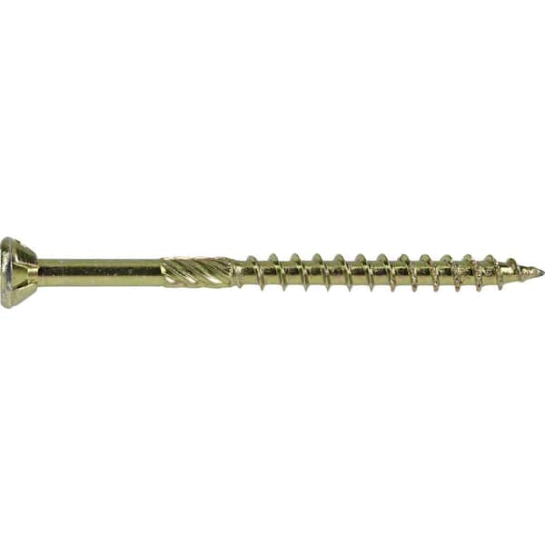 Power Pro #9 2-1/2 in. Star Flat-Head Interior Wood Screws