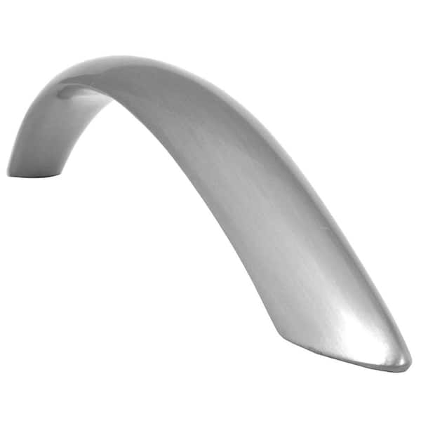 hickory Hardware 6.25,5, inch brushed metal modern sleek smooth