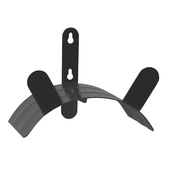 125 ft. Black Steel Heavy-duty Wall Mounted Garden Hose Reel (2-Pack)