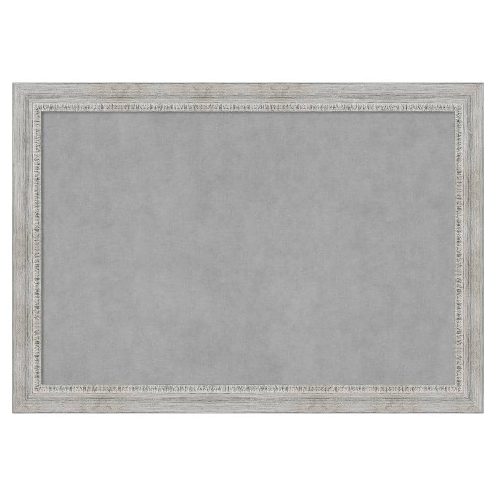 Rustic White Wash 40 in. x 28 in Framed Magnetic Board price history on PriceWatchPro
