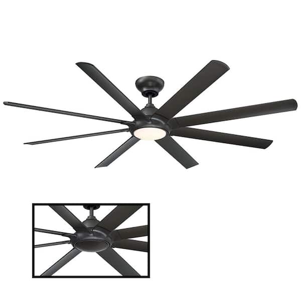 Modern Forms Hydra 80 In Led Indoor Outdoor Bronze 8 Blade Smart Ceiling Fan With 3000k Light Kit And Wall Control Fr W1805 80l Bz The Home Depot Modern Forms Hydra 80 In Led Indoor, 80 Ceiling Fan