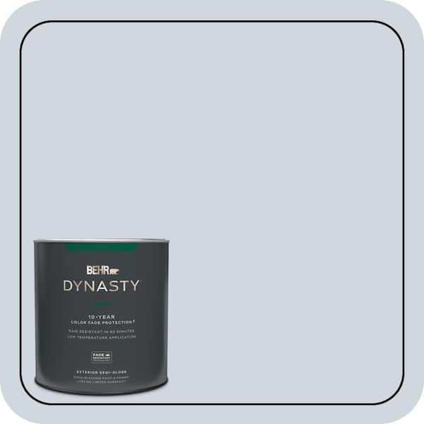 BEHR DYNASTY 1 qt. #560E-2 Cumberland Fog Semi-Gloss Exterior Stain-Blocking Paint & Primer