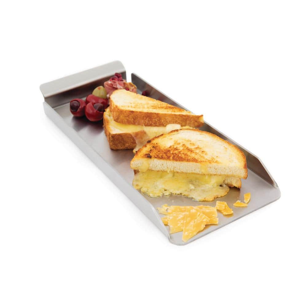 Stainless Steel Narrow Griddle with Resin Handles
