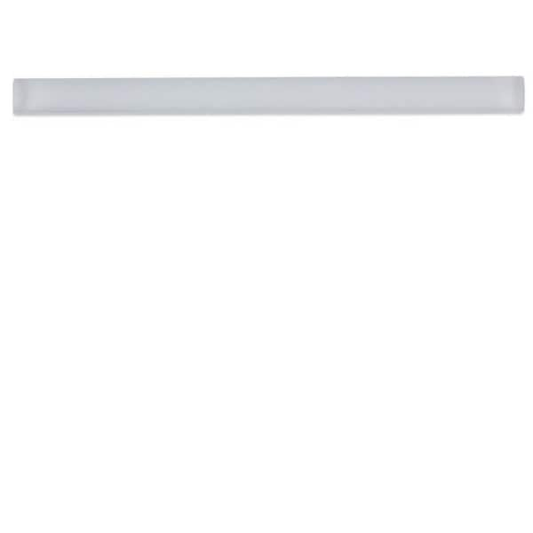 Ivy Hill Tile Lavan 3/4 in. x 12 in. Glass Pencil Liner Trim Wall Tile