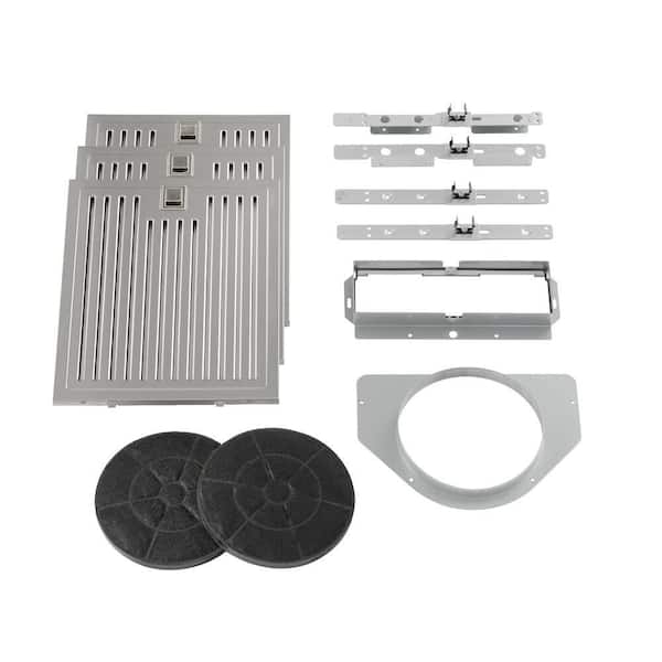 Vissani Sarela 36 in. W x 7 in. H 500CFM Convertible Under