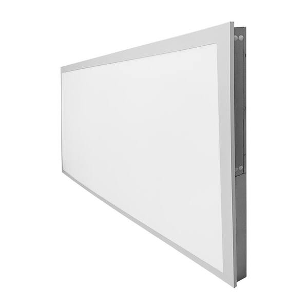 ETI LIGHTING 2 ft. x 4 ft. 100-Watt Equivalent Back-Lit Integrated LED White Troffer Adjust Lumen Levels 3500K 4000K 5000K (8-Pack)