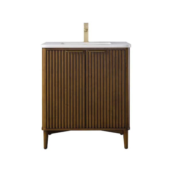 HOMEVY STUDIO Levin 30 in. W x 22 in. D x 35 in. H Single Sink